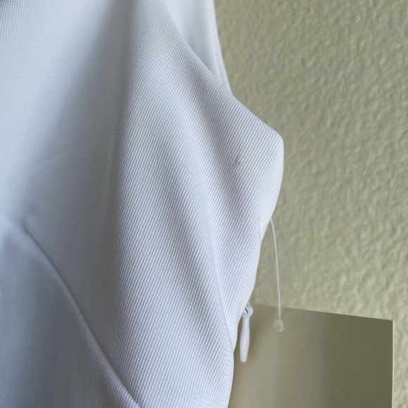 Boston Proper Women' Formal Evening Maxi Dress Color Block Black White Medium - Picture 6 of 10